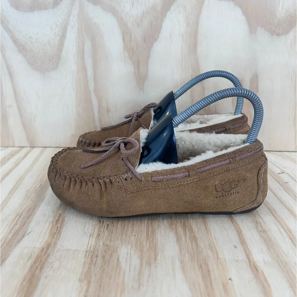 UGG Australia - Dakota - Slippers Moccasin - Broown - Kids Little - 3 - S/N 5296